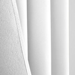 Rideau occultant thermique blanc 140 x 260 cm