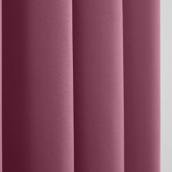 Rideau occultant thermique rose poudré 140 x 260 cm