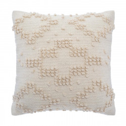 Coussin "Shine" coton ivoire 40 x 40 cm Atmosphera