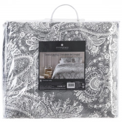 Dessus de lit 260 x 240 cm + 2 Taies 60 x 60 cm "Marie" Atmosphera