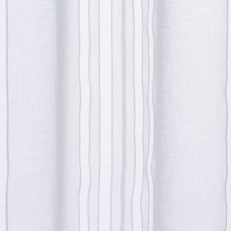 Voilage tissé lignes verticales "Lisa" 140 x 240 cm Atmosphera