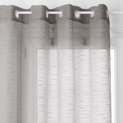 Voilage tissé sablé "Sam" 140 x 240 cm Atmosphera