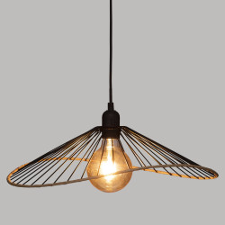 Suspension filaire "Alara" métal filaire Diamètre 45 cm Atmosphera