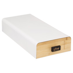 Porte capsules "Modern color" tiroir en bambou Atmosphera