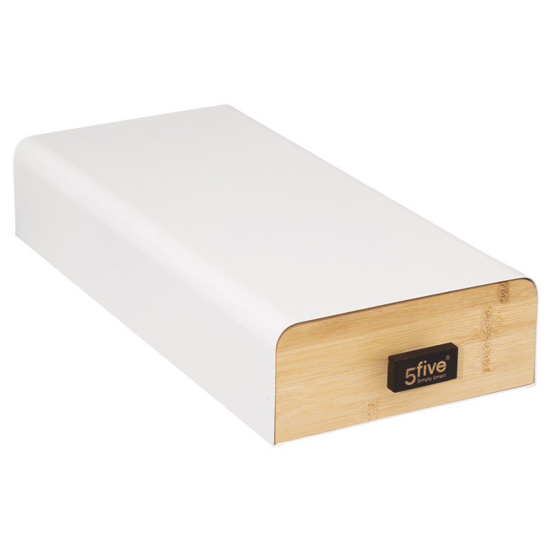 Porte capsules "Modern color" tiroir en bambou Atmosphera