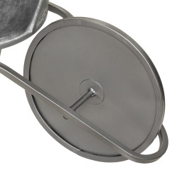 Brouette déco en zinc 110 cm Atmosphera