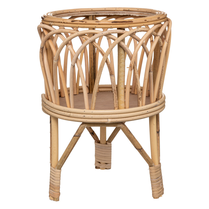 Cache pot en rotin sur pied "Carmen" Atmosphera