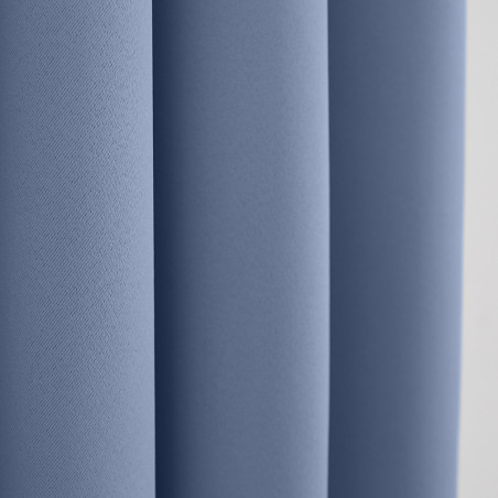 Rideau occultant bleu tendre 140 x 260 cm