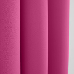 Rideau occultant fushia 140 x 260 cm