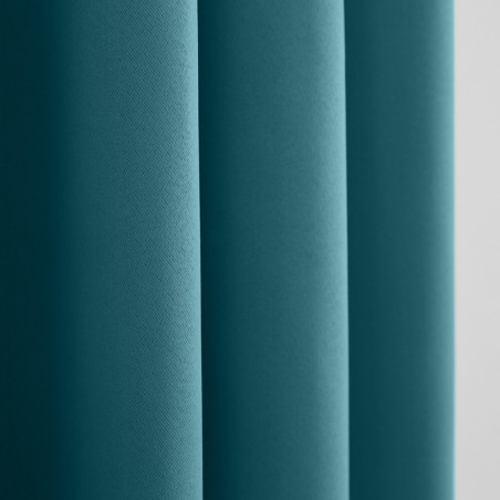 Rideau occultant turquoise 140 x 260 cm
