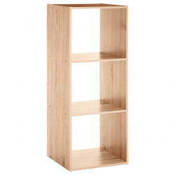 Étagère 3 cases Mix naturel...