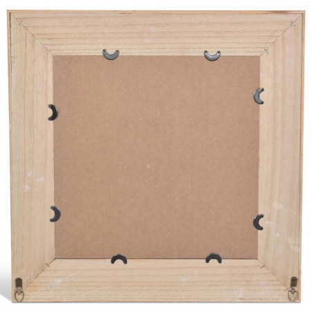 Miroir mural rotin tissé naturel Cannage "Square" Opjet