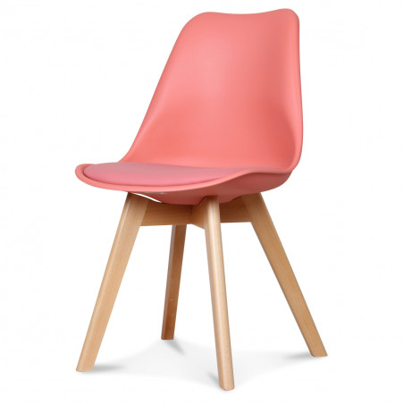 Lot de 2 chaises style scandinave "Oslo" Opjet