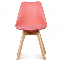 Lot de 2 chaises style scandinave "Oslo" Opjet