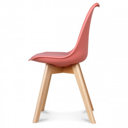 Lot de 2 chaises style scandinave "Oslo" Opjet