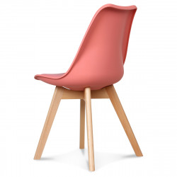 Lot de 2 chaises style scandinave "Oslo" Opjet