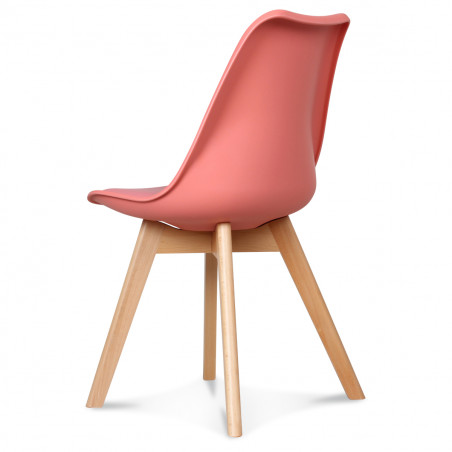 Lot de 2 chaises style scandinave "Oslo" Opjet