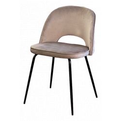 Chaise en velours design...
