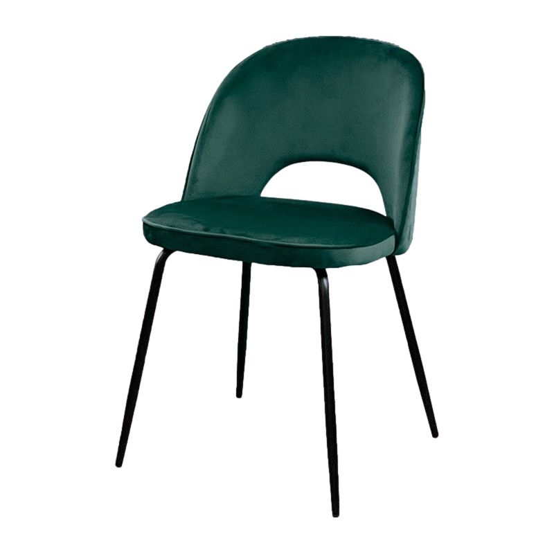 Chaise en velours design "Gabriella" Opjet