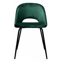 Chaise en velours design "Gabriella" Opjet
