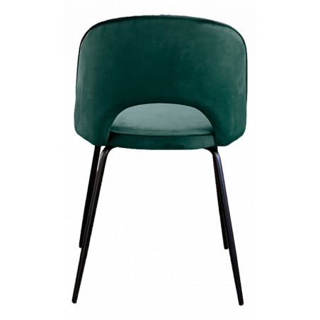 Chaise en velours design "Gabriella" Opjet