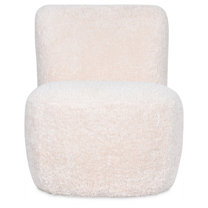 Fauteuil "Eve Doudou" imitation fourrure naturel Opjet