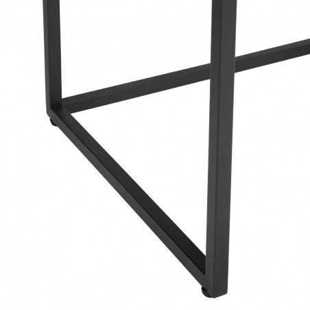 Lot de 3 tables basses "Edéna" métal & bois d'acacia Atmosphera