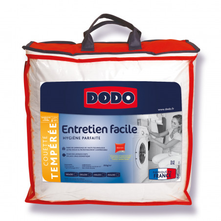 Couette Hygiène entretien facile 100% Polyester Fibre THERMOLITE® 90° Dodo