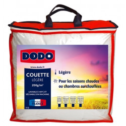 Couette légère 100% Polyester Fibre recyclée CIRCUL’AIR® Dodo