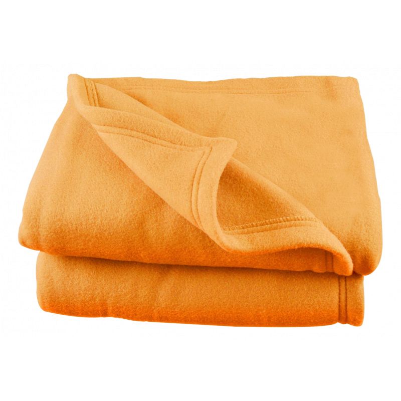 Couverture polaire  220 x 240 cm miel