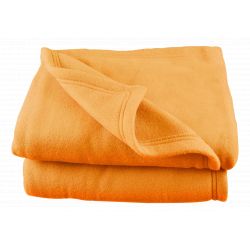 Couverture polaire  180 x 220 cm miel