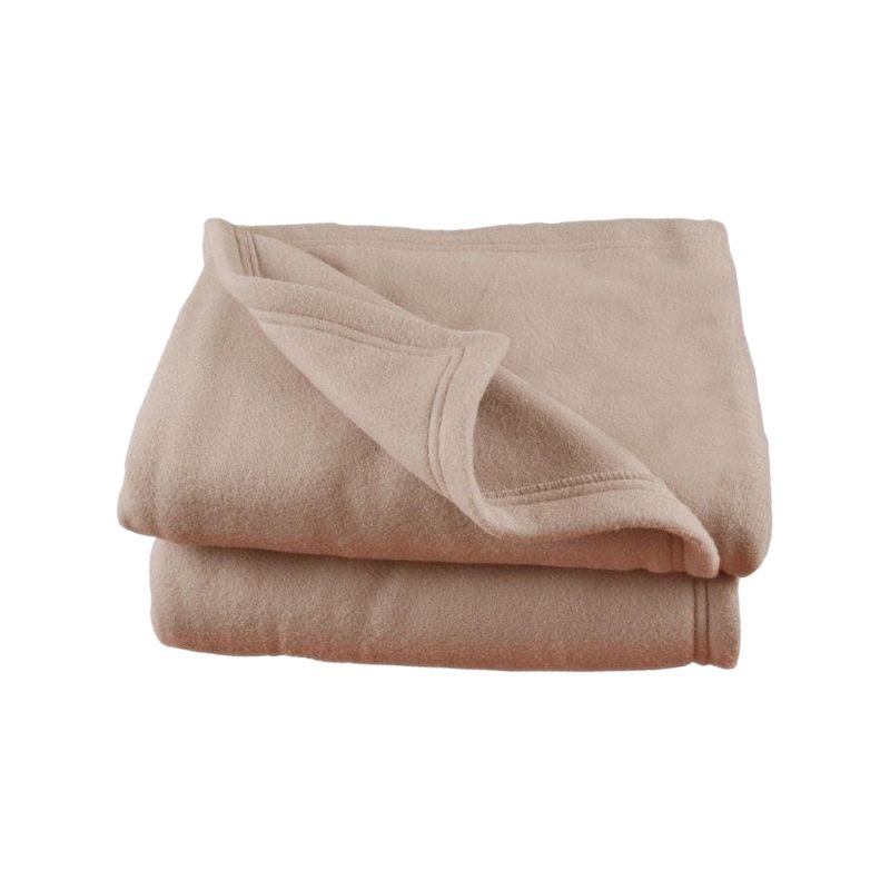 Couverture polaire  180 x 220 cm sable