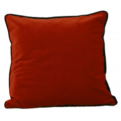 Coussin velours de coton garni "Isilde" Vent du sud