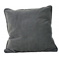 Coussin velours de coton garni "Isilde" Vent du sud