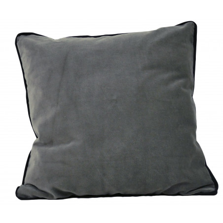 Coussin velours de coton garni "Isilde" Vent du sud