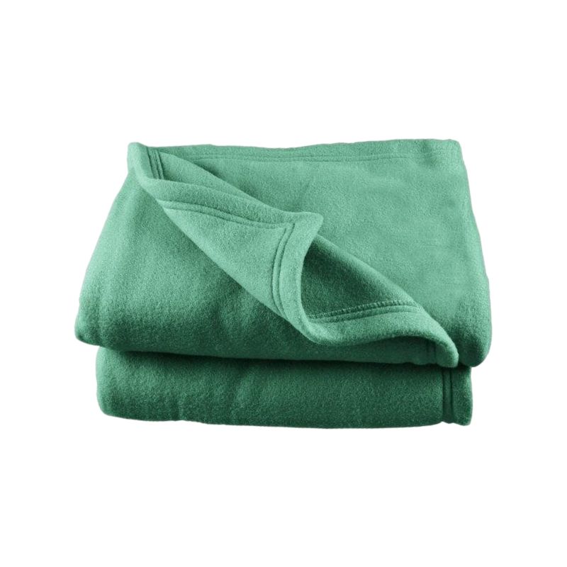 Couverture polaire  220 x 240 cm tilleul