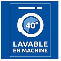 Polochon volume pour lit 90 "Bleu Calin" confort super gonflant Isolane