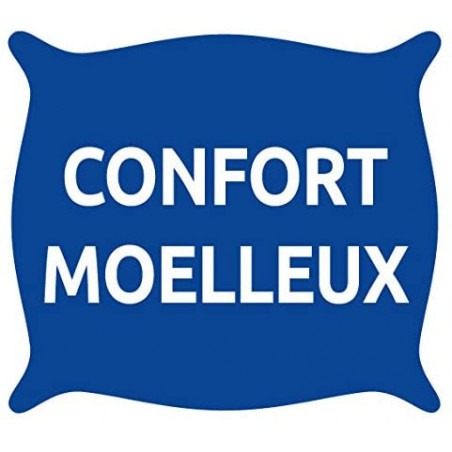 Lot de 2 Oreillers "Super Gonflant Isolane" Bleu Calin