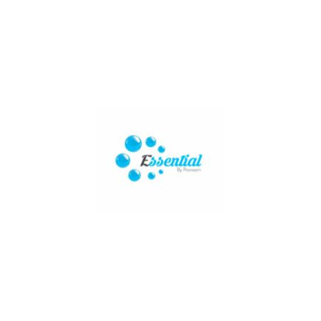 Lot de 2 Oreillers 60 x 60 cm "Protection totale Anti-Acariens" Bleu Calin