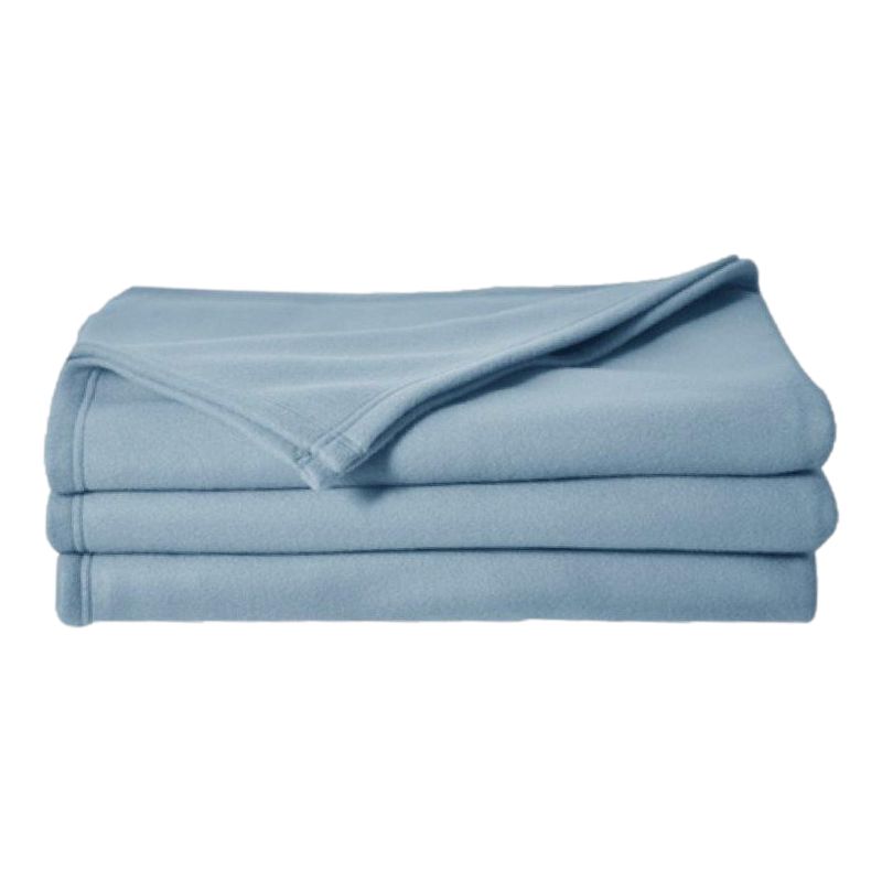 Couverture polaire 210 x 230 cm myosotis