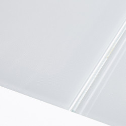 Table de jardin White Star T 8/12 Full Verre Blanc Wilsa Garden