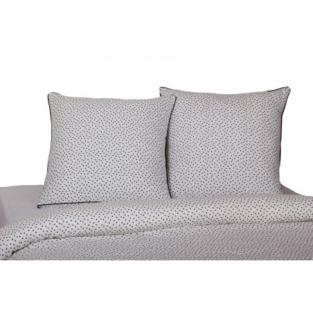 Parure de couette Points - 100% Coton / 57 Fils/cm²