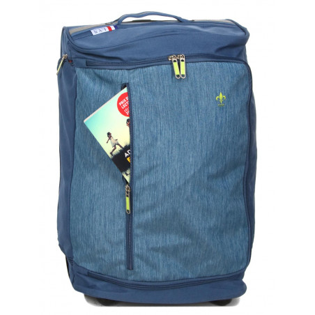 Valise Cabine souple "Manchester" - 2 roues simples - Lys
