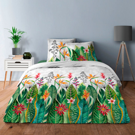 Parure de couette 3 pièces Guadeloupe microfibre
