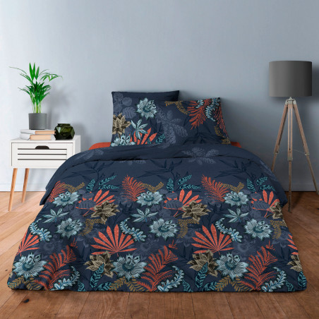 Parure de couette 3 pièces Lagon microfibre