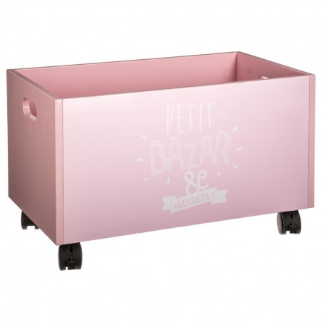 Coffre à jouets à roulettes enfant Atmosphera for Kids