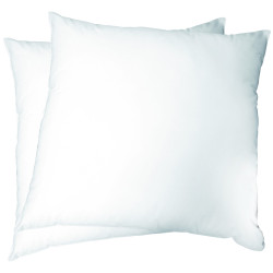 Lot de 2 Oreillers 60 x 60 cm Dunlopillo "Sophie" Douceur extrême