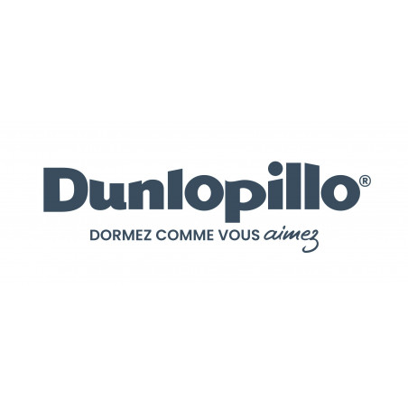 Lot de 2 Oreillers 60 x 60 cm Dunlopillo "Sophie" Douceur extrême