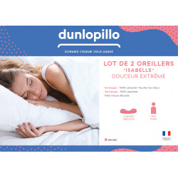 Lot de 2 Oreillers 60 x 60...