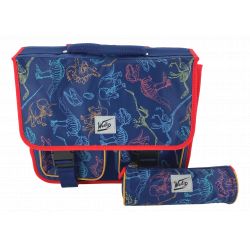 Cartable scolaire + trousse...